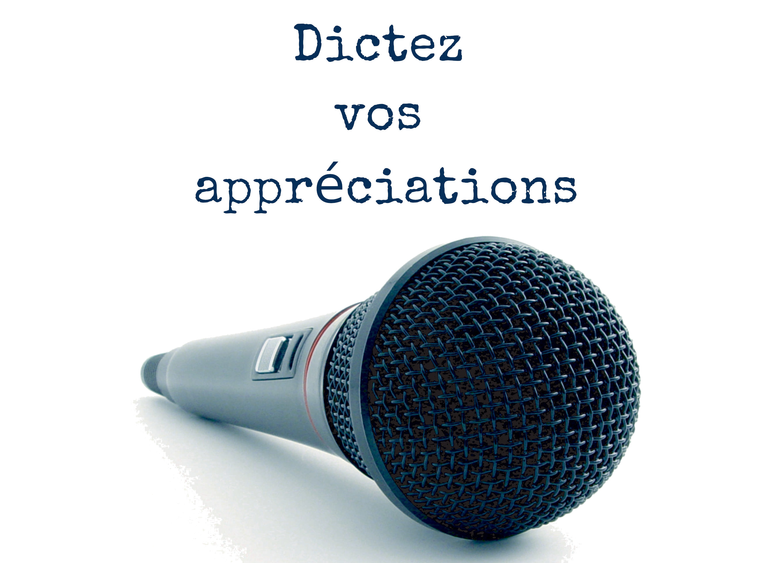 dicter les apprciations